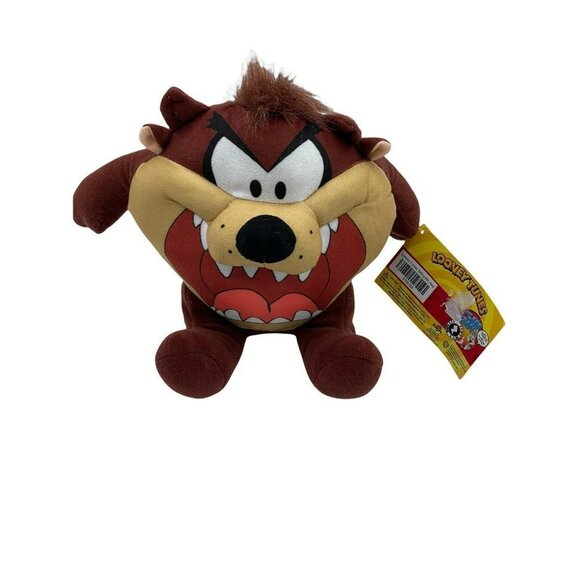Looney Tunes Taz Plush NWT Tasmanian Devil Toy - Picture 1 of 9